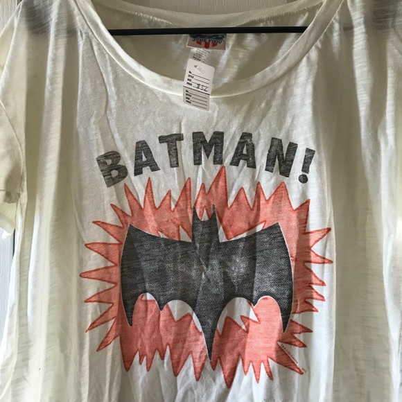 Junk Food Batman Slouchy Boyfriend Tee Small - Picture 4 of 6